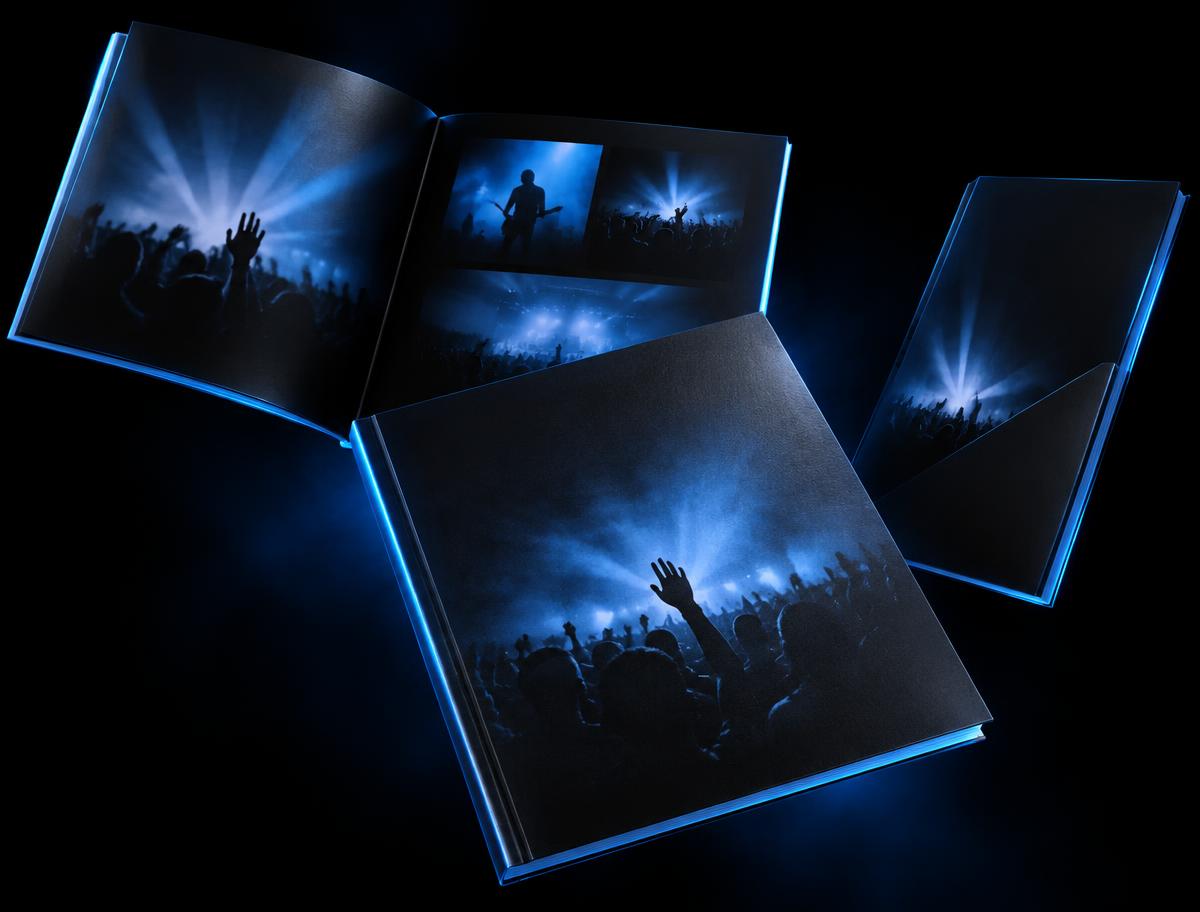 Mockups impressos do Mídia Kit da DoisV